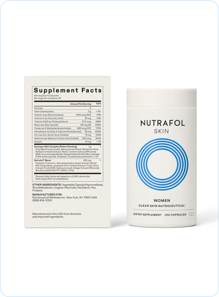 Nutrafol Skin - 120 capsules