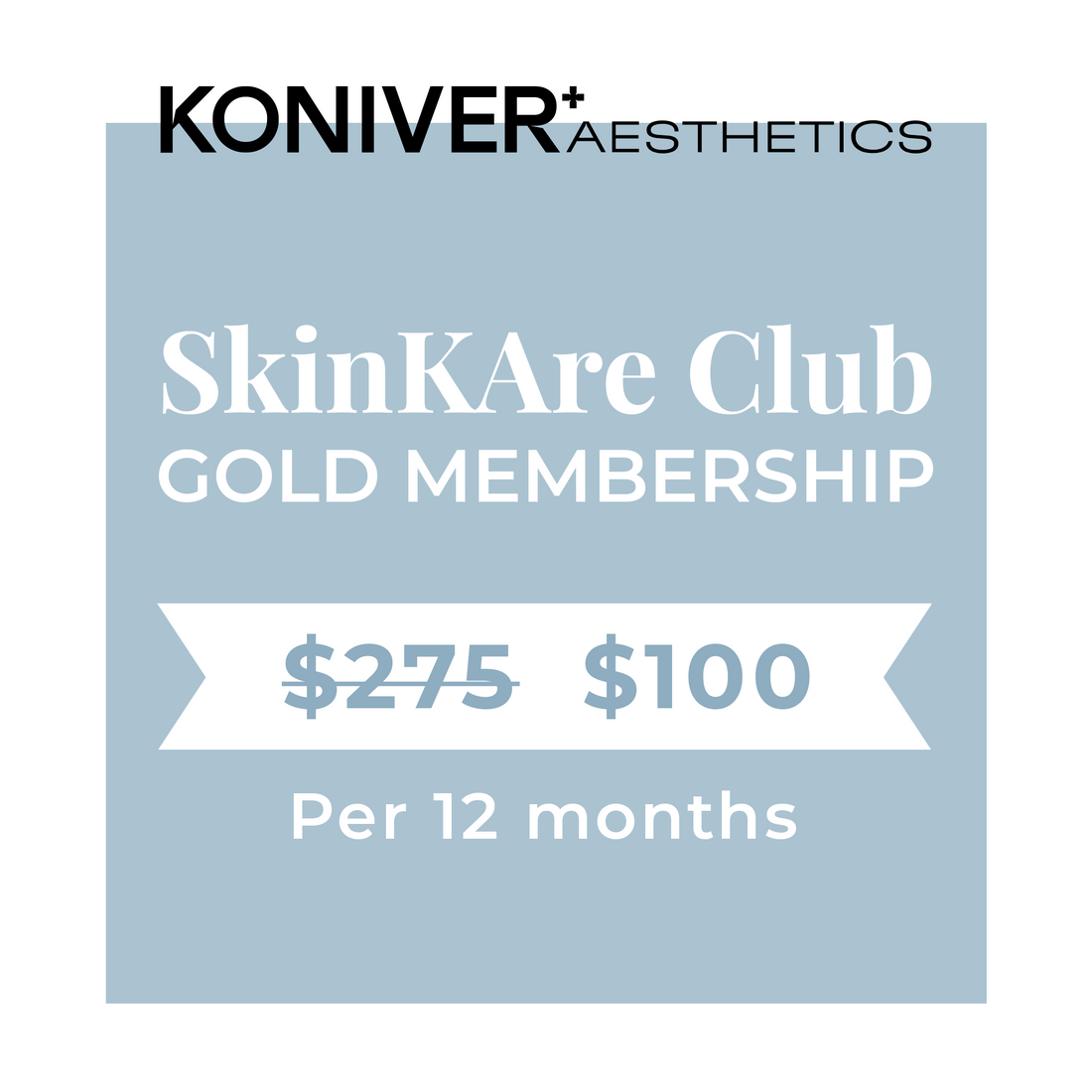 SkinKAre Club - Gold Membership